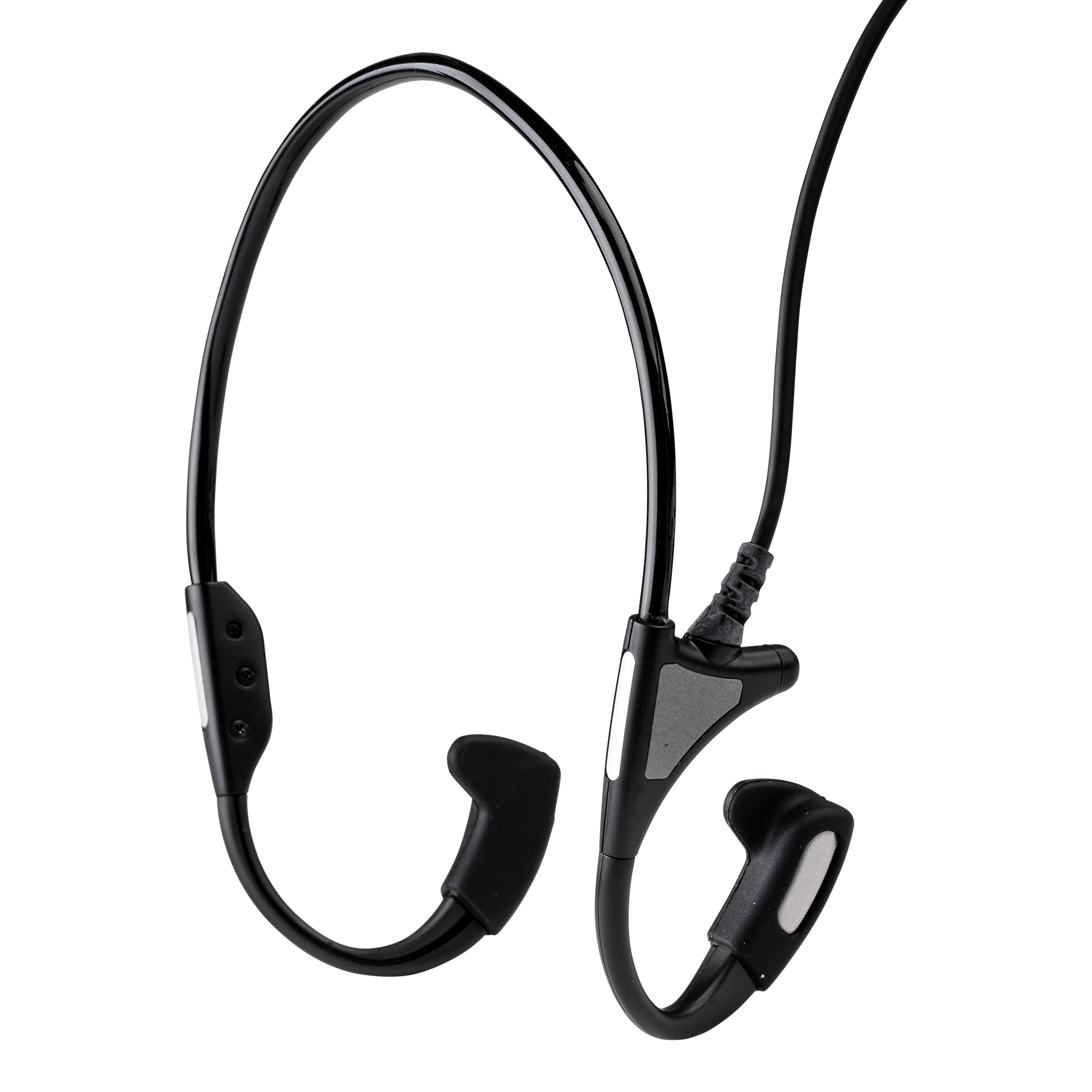 Ultra-Lightweight Temple Transducer Headset