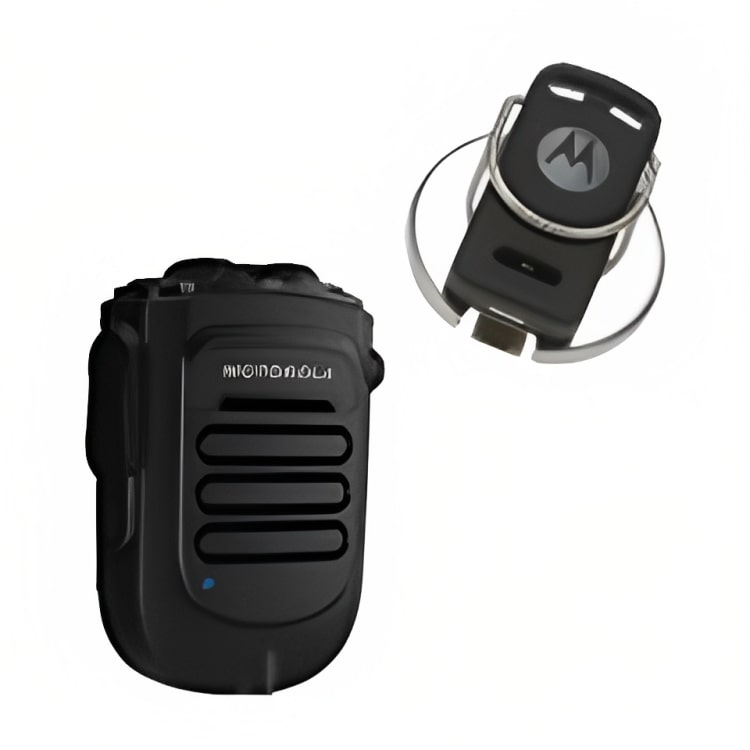 Mission-Critical Wireless Remote Speaker Microphone With Battery and Clip