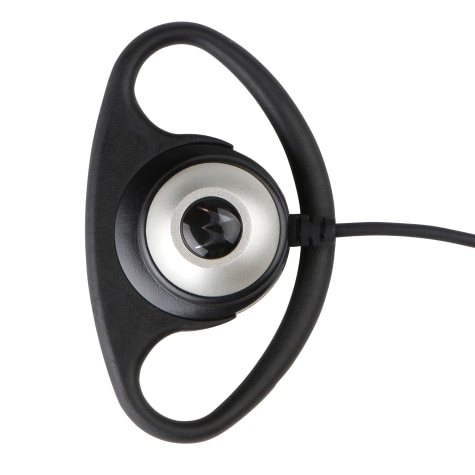 D-Shell Earpiece With Microphone and PTT
