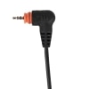thumb Swivel Earpiece With In-Line Microphone and PTT