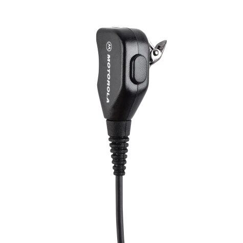 Earpiece With Combined Microphone and PTT