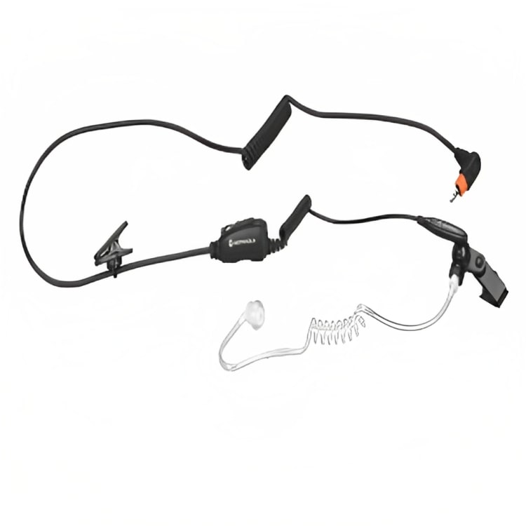 Surveillance Earpiece With In-Line Microphone and PTT